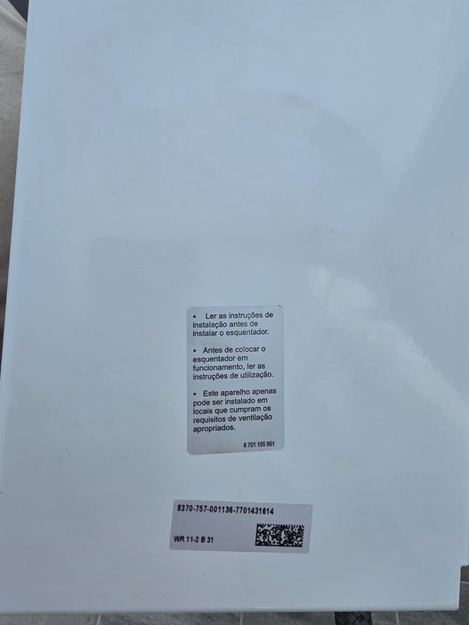 Esquentador Vulcano Click! 11L (Modelo WR 11-2 B) – Excelente Estado