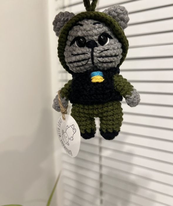 Котик оберіг ЗСУ Handmade