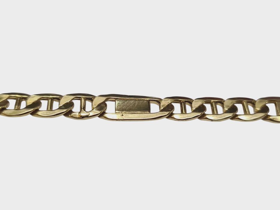 Piękna złota bransoletka 5,94g p585 22cm