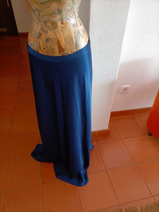 Saia festa Polo Ralph Lauren azul