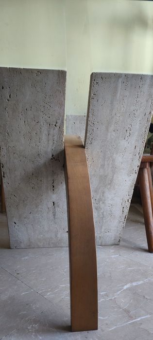 Mesa de vidro  6/8 pessoas