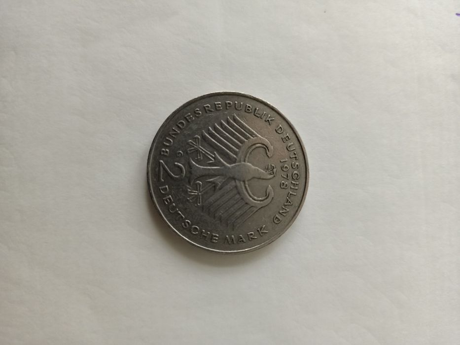 2 marki  Niemcy. 1978r.