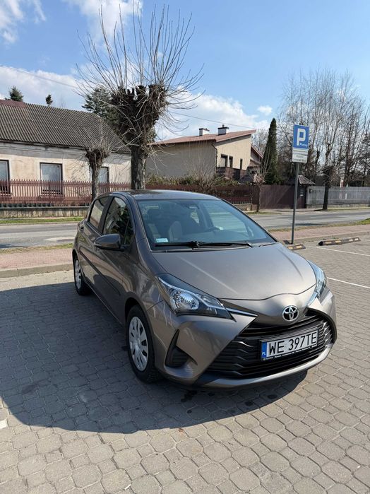 Toyota Yaris 1.5 Active – 2018, 40500 km, pierwszy właściciel, krajowy