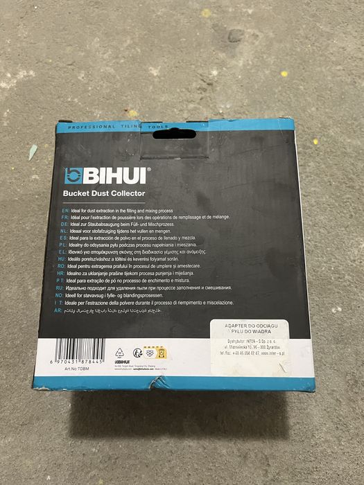 Bihui Adapter Do Odciągu Pyłu Do Wiadra Bihui TDBM