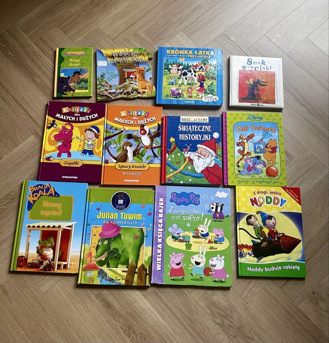 Zestaw 12 bajek w grubej oprawie