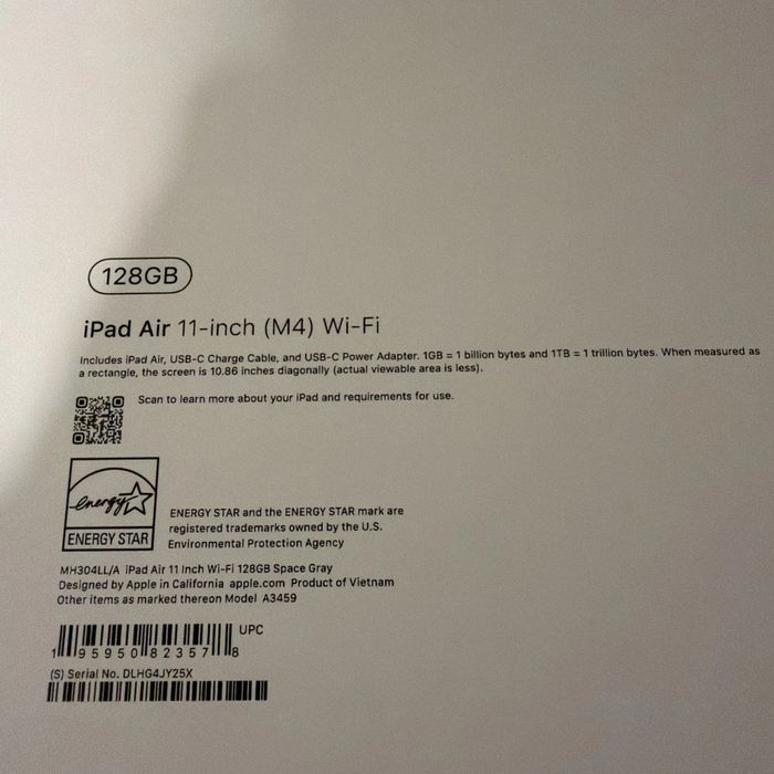 Ipad Air 11 2026 128gb wi-fi
