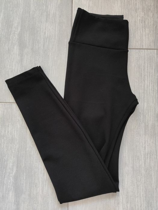 klasyczne czarne kryjące legginsy Calzedonia S