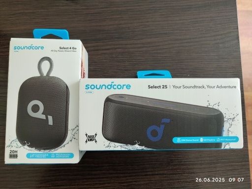 Anker SoundCore Select 4 Go, Anker SoundCore Select 2S нові колонки