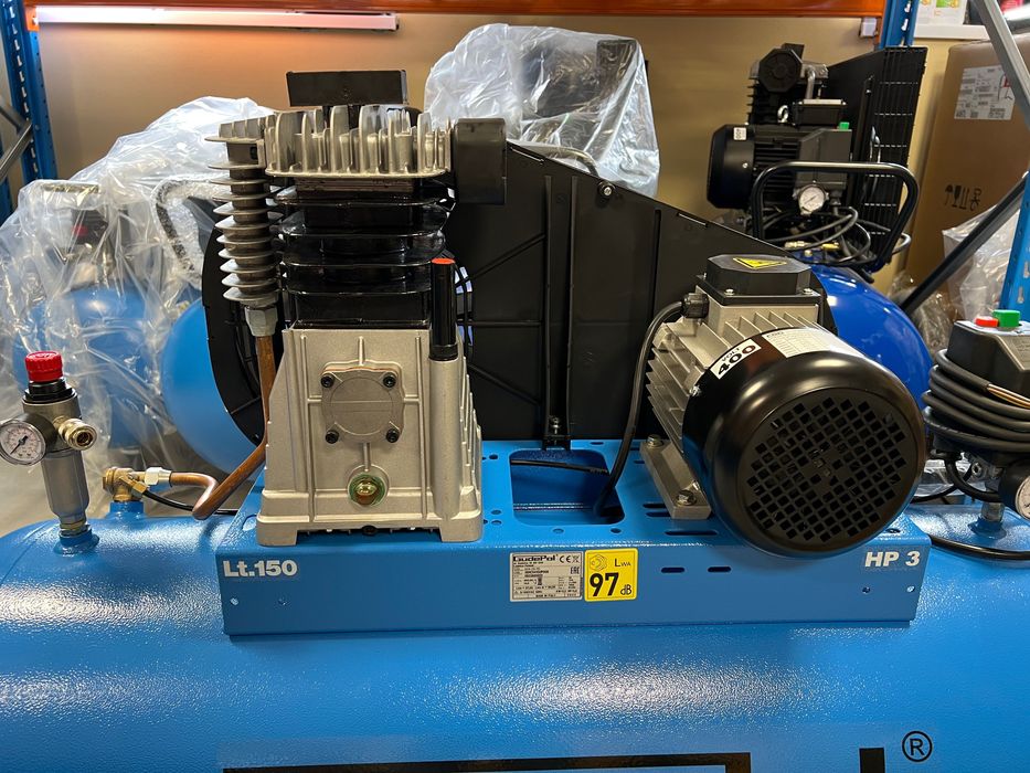 Sprężarka Kompresor  GUDEPOL   GD 38 - 150 - 395     395 L/min  10 BAR