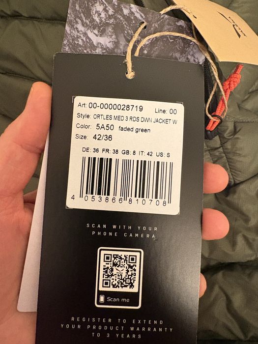 Salewa ortles med 3 w rizm S