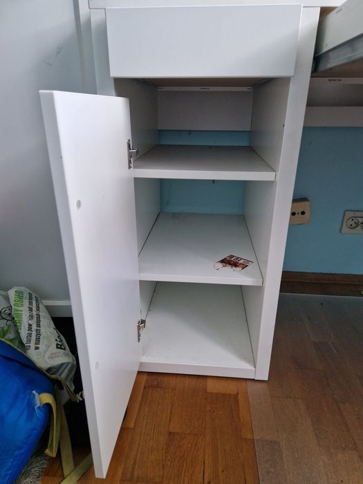 Biurko IKEA MICKE bez nadstawki + wkład do szuflady GRATIS!