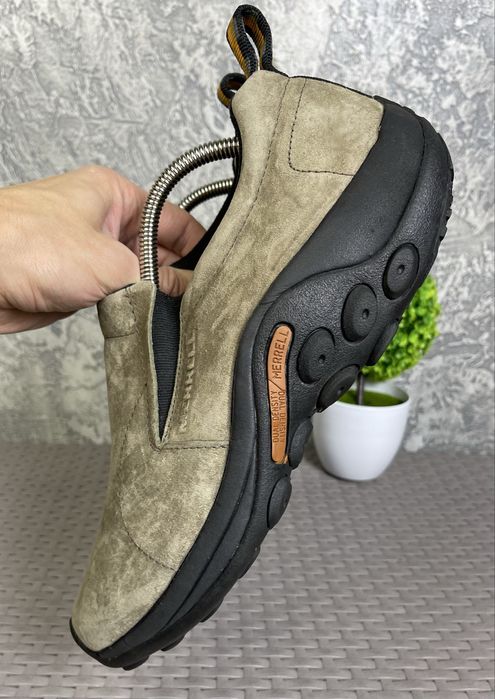 Merrell кроссовки полуботинки 44 размер кожаные серые