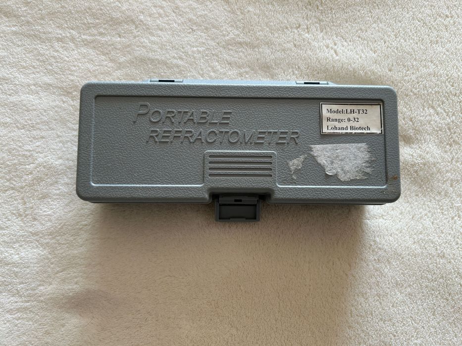 Refractometro para medir densidade/BRIX no mosto de cerveja