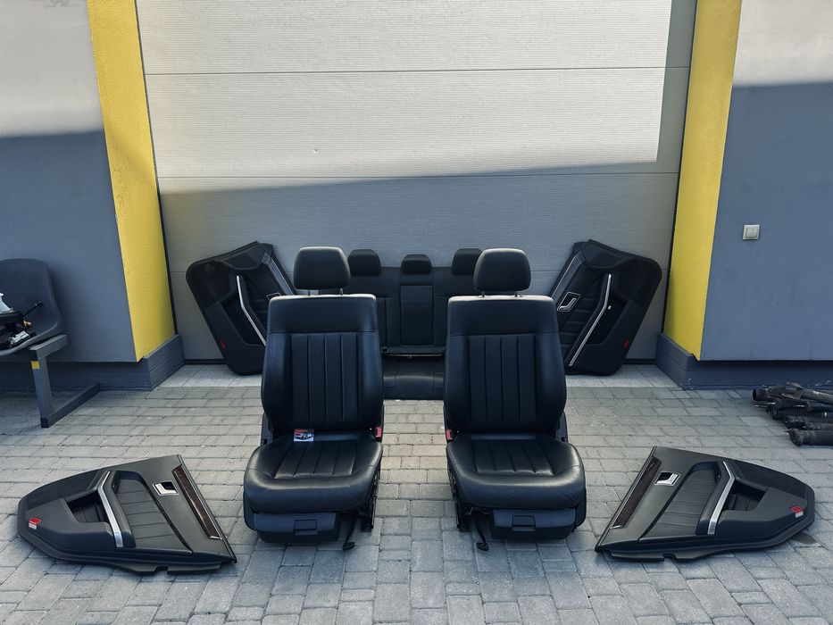 Салон натуральна шкіра Mercedes-Benz W212 Рестайлинг седан