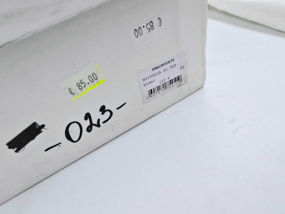 SANDRO  tenisówki białe unisex  sneakersy R.44  SA57U