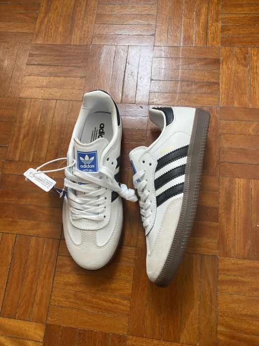 Adidas samba branco e preto
