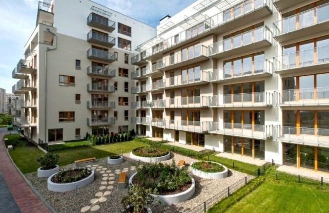 Apartament Cztery Ogrody Duńska Warszewo Szczecin 3 pokoje Aneks Taras