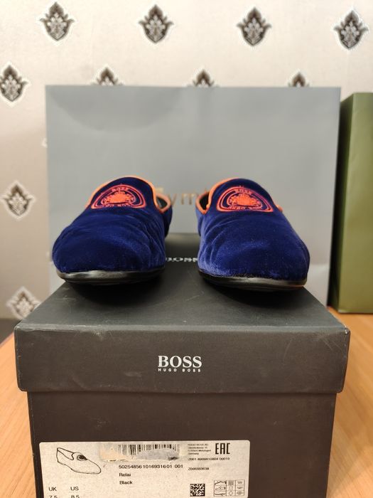 Туфли - мокасины Hugo Boss оригинал