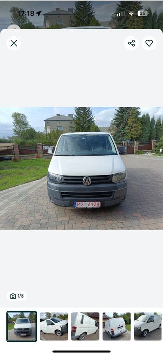 Vw t5 transporter  lift