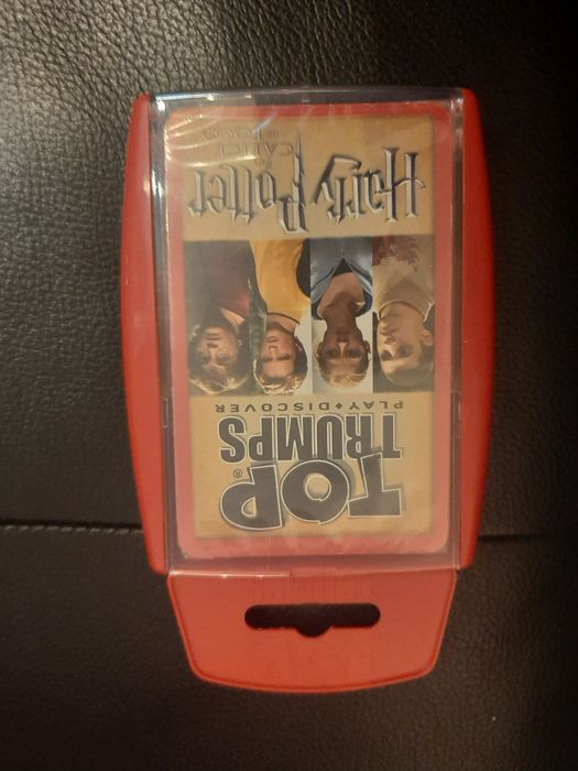 Harry Potter jogo cartas top trumps play discover cálice fogo