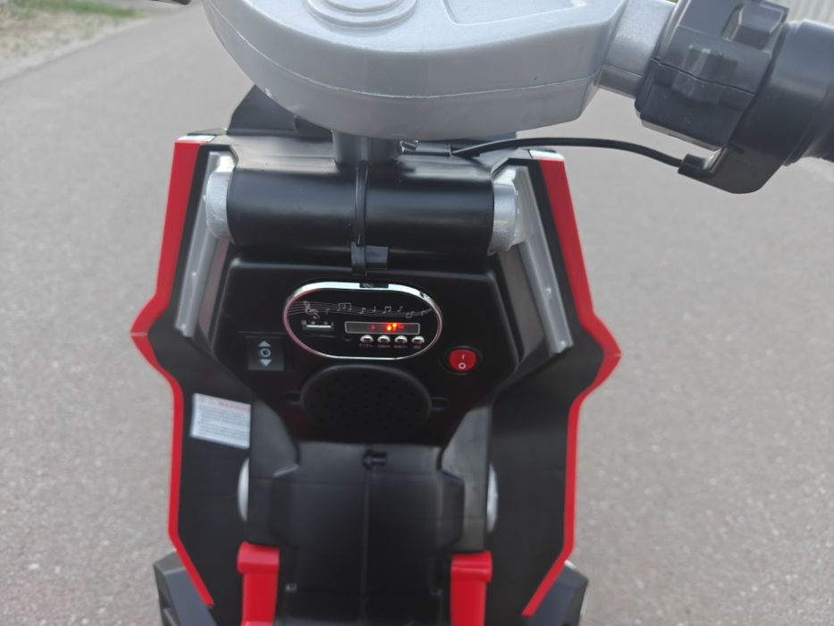 Дитячий мотоцикл скутер Bambi Racer M 5744EL-3 до 30 кг