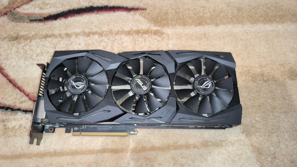 Срочно RX 480 8GB Asus Strix rog gaming ігрова відеокарта