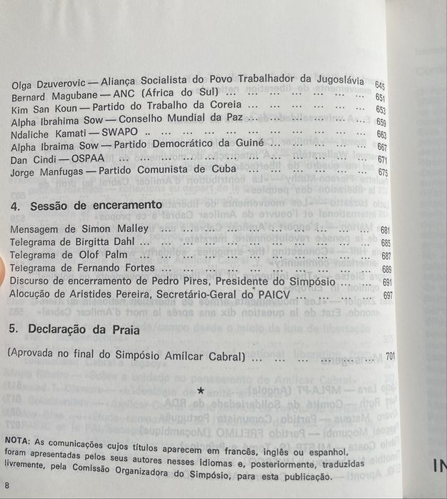 Continuar Cabral: Simpósio Internacional Amílcar Cabral