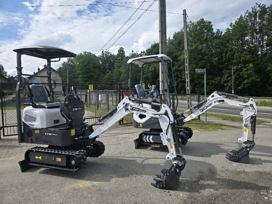 Minikoparka XTM X09S RATY Leasing Fabrycznie nowa