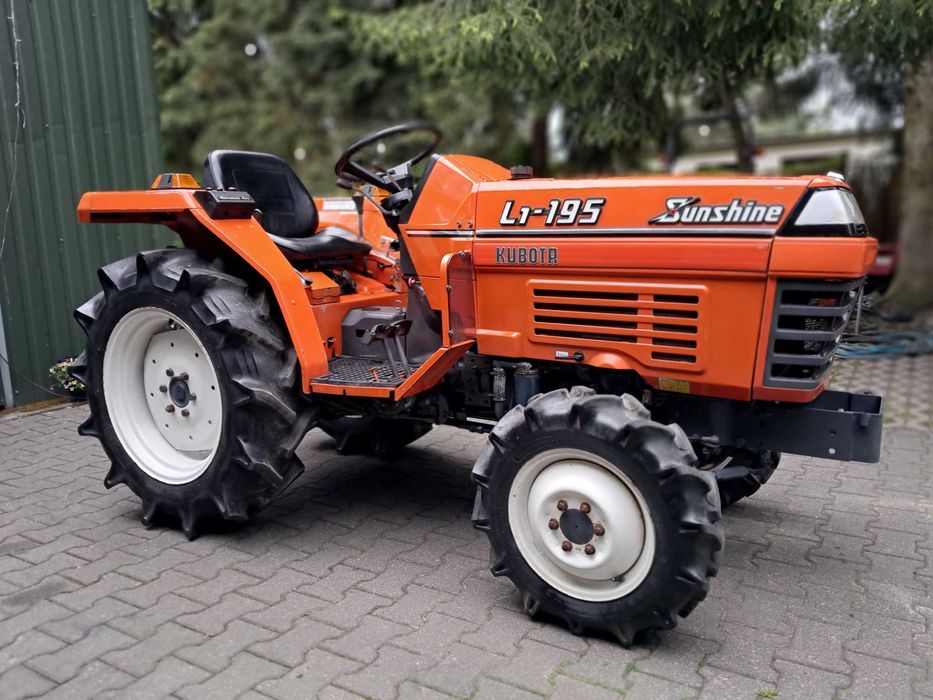 Traktorek japoński KUBOTA Sunshine Zl1-195 WSPOMAGANIE, REWERS, ZADBANY