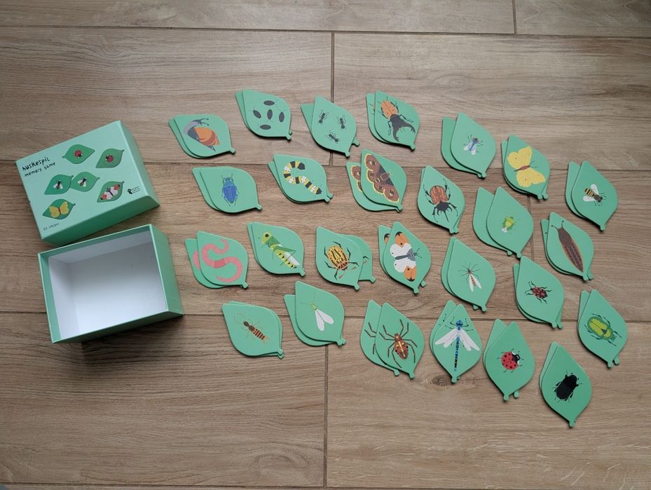 Gra pamięciowa Memory Owady