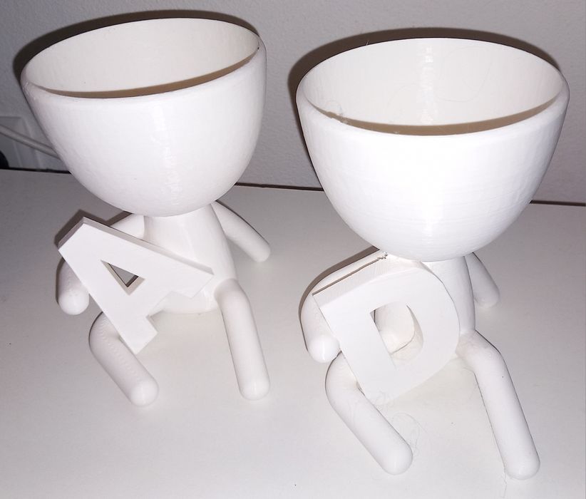 Vaso para plantas impressos em 3D