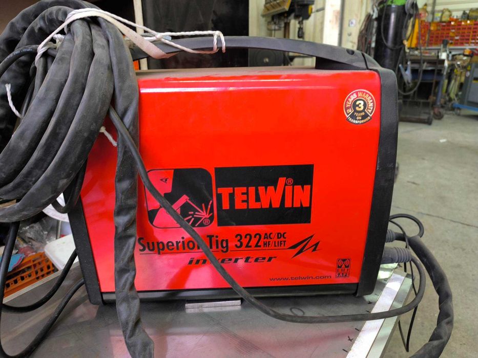 Soldadora TIG Telwin Superior 322 AC/DC