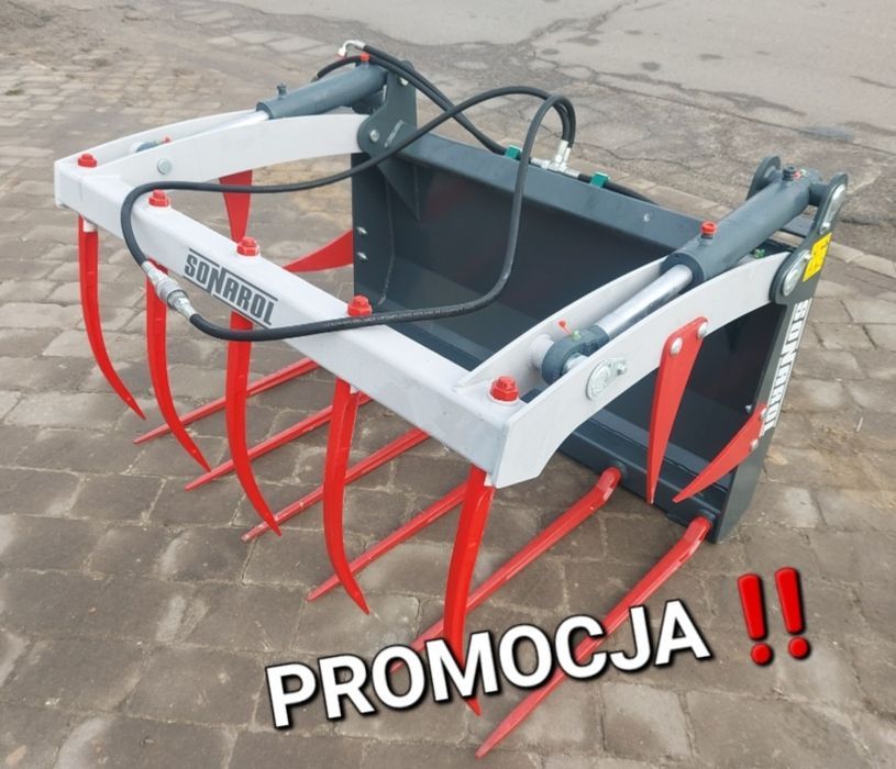 Super jakość ! Osprzęt do Tura Ładowacza Ładowarki KROKODYL DO OBORNIKA