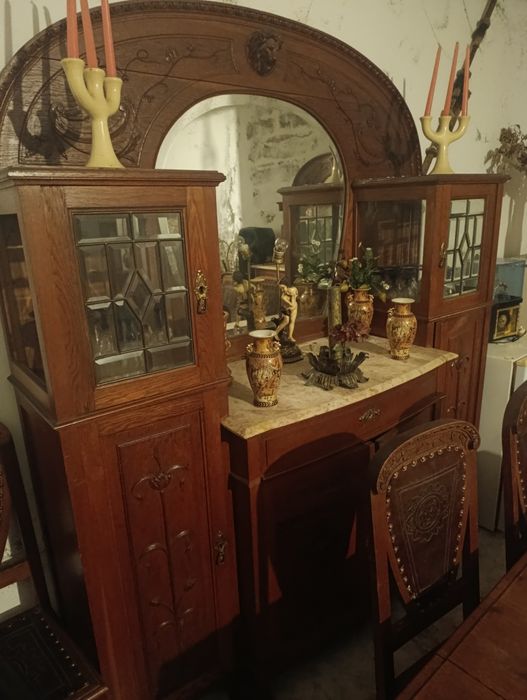 Conjunto de Sala de jantar brasonada