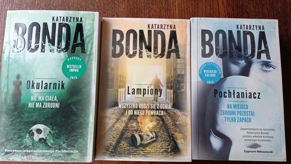 Bonda książki  z dedykacją