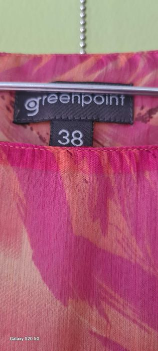 Sukienka Greenpoint 38 rękaw 3/4 wielokolorowa