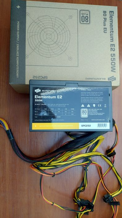 Zasilacz SilentiumPC Elementum E2 550 W
