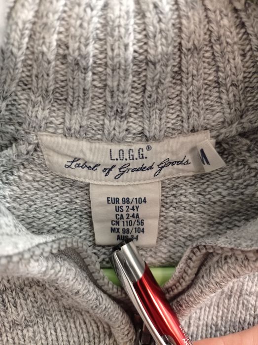 Sweter dla chłopca firmy H&M L.O.G.G. (2-4 lata)