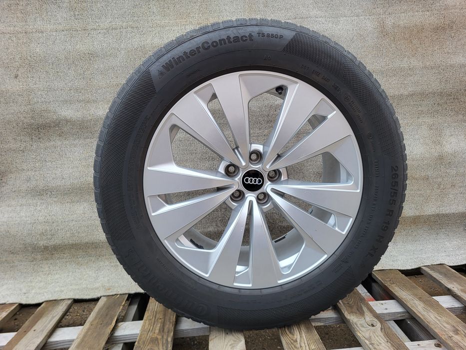 [K364] Koła zimowe 19 Cali 5x112 Continental 265/55/19 Audi Q7 Q8 21r