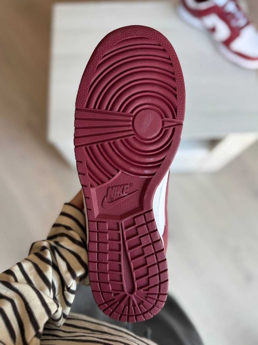 Nike Dunk Low Team Red. Чоловічі кросівки. Оригінальні кросівки. Данки. Демісезон