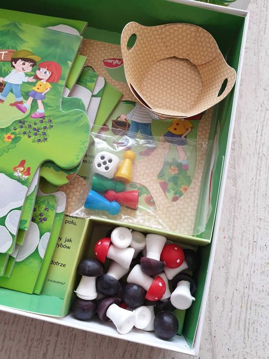 Gra Planszowa Grzybobranie Kukuryku Nowa
