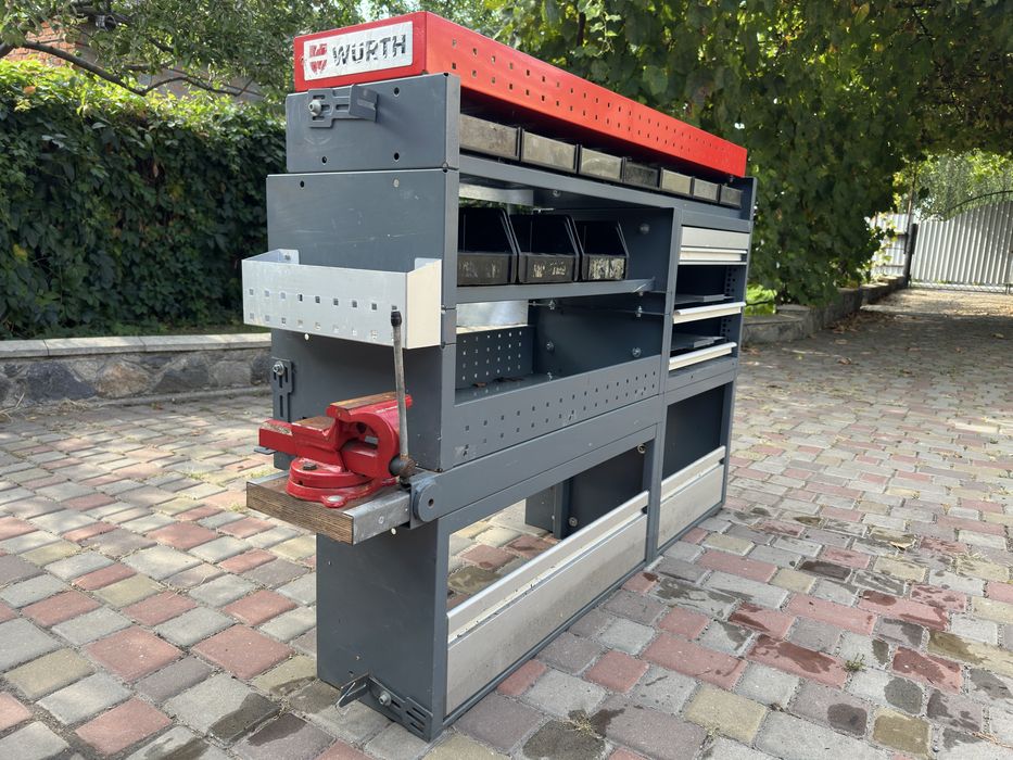 WÜRTH-стеллаж для автомобиля мобильная мастерская