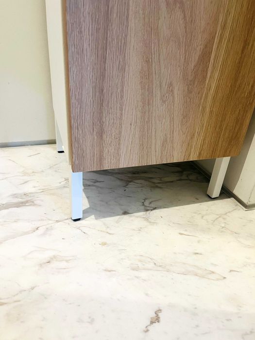 Armário alto IKEA ENHET 180cm - com porta e prateleiras - como novo