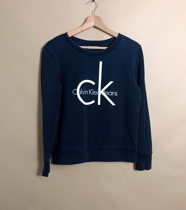 Calvin Klein Bluza Czarna L Bawełna