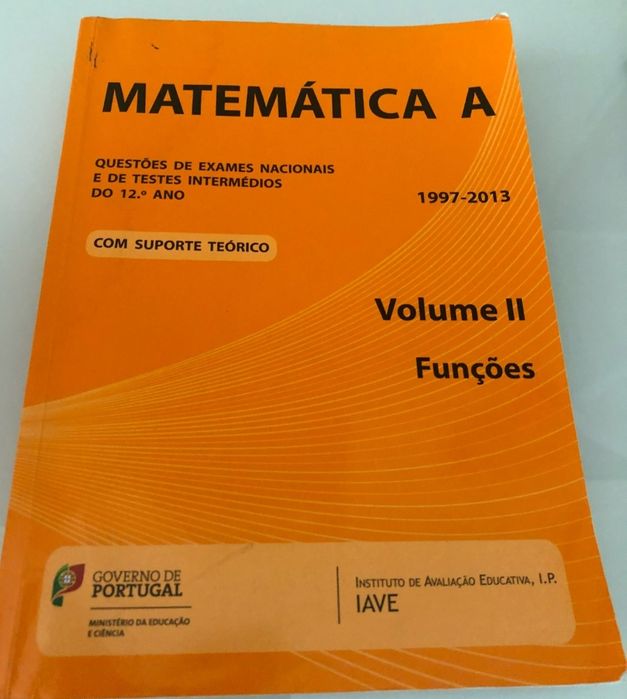 Questões exames nacionais e de testes intermédios matematica 12º ano