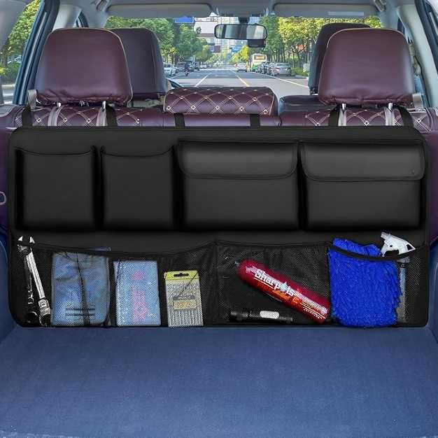 Duży Osprzęt turystyczny Mocny Organizer Do Bagażnika Samochodu Auta