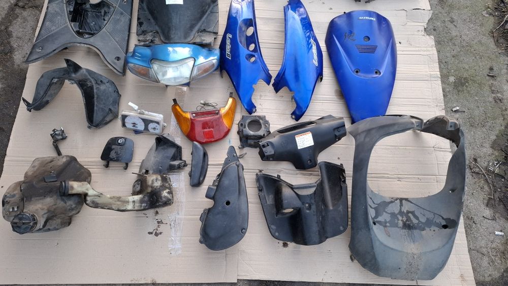 Пластик  Suzuki Lets 2/3 New(бабочка) запчасти,сузуки летс 2