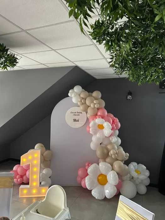 Balonowa oprawa imprezy – girlandy, ścianki, dekoracje tematyczne