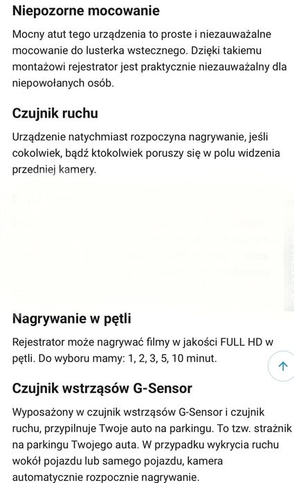 Wideorejestrator samochodowy OMNA