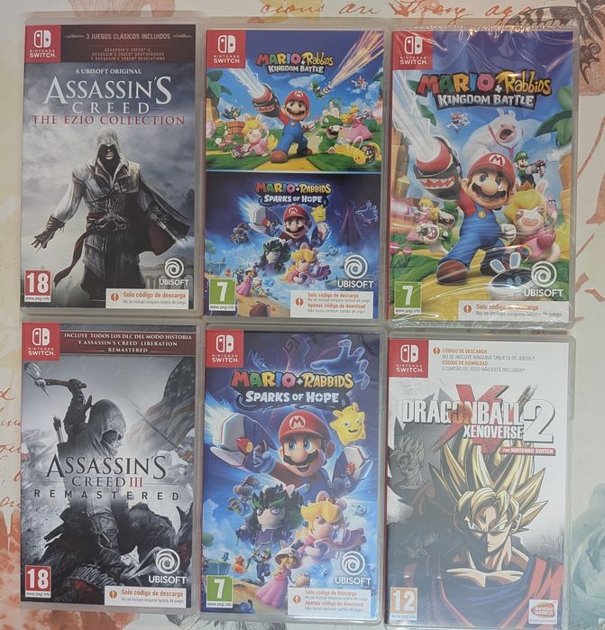 Jogos nintendo switch